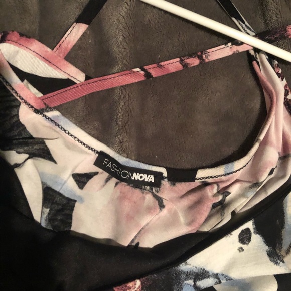 Floral midi dress - Picture 3 of 5